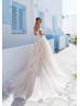 Off Shoulder Beaded Ivory Lace Tulle Wedding Dress Off Shoulder Beaded Ivory Lace Tulle Wedding Dress